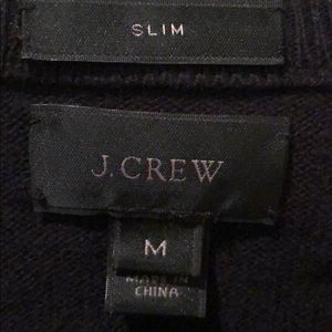 Slim Medium Black J. Crew Sweater